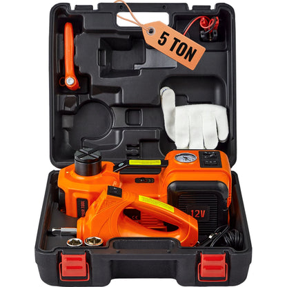 PowerLift Pro™ 5-Ton Electric Jack + Inflator + Electric Wrench