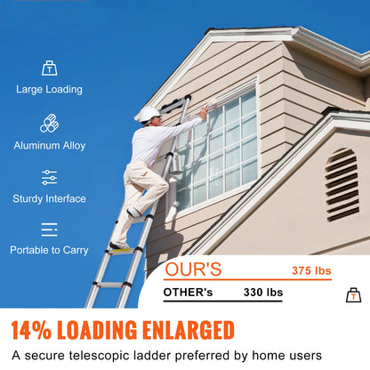 SteelLift™ Telescopic Heavy-Duty Ladder