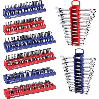 MagMount™ Socket & Wrench Organizer Set (8-Piece)