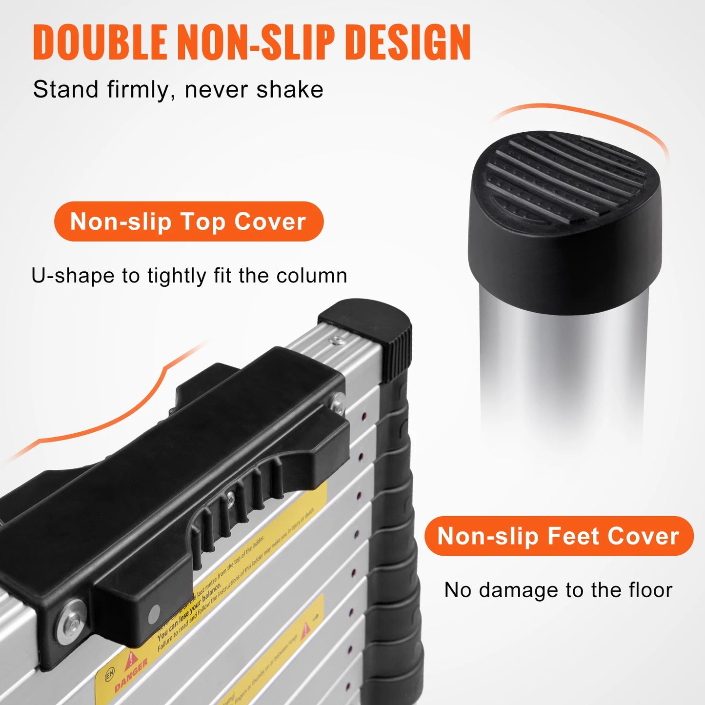 SteelLift™ Telescopic Heavy-Duty Ladder