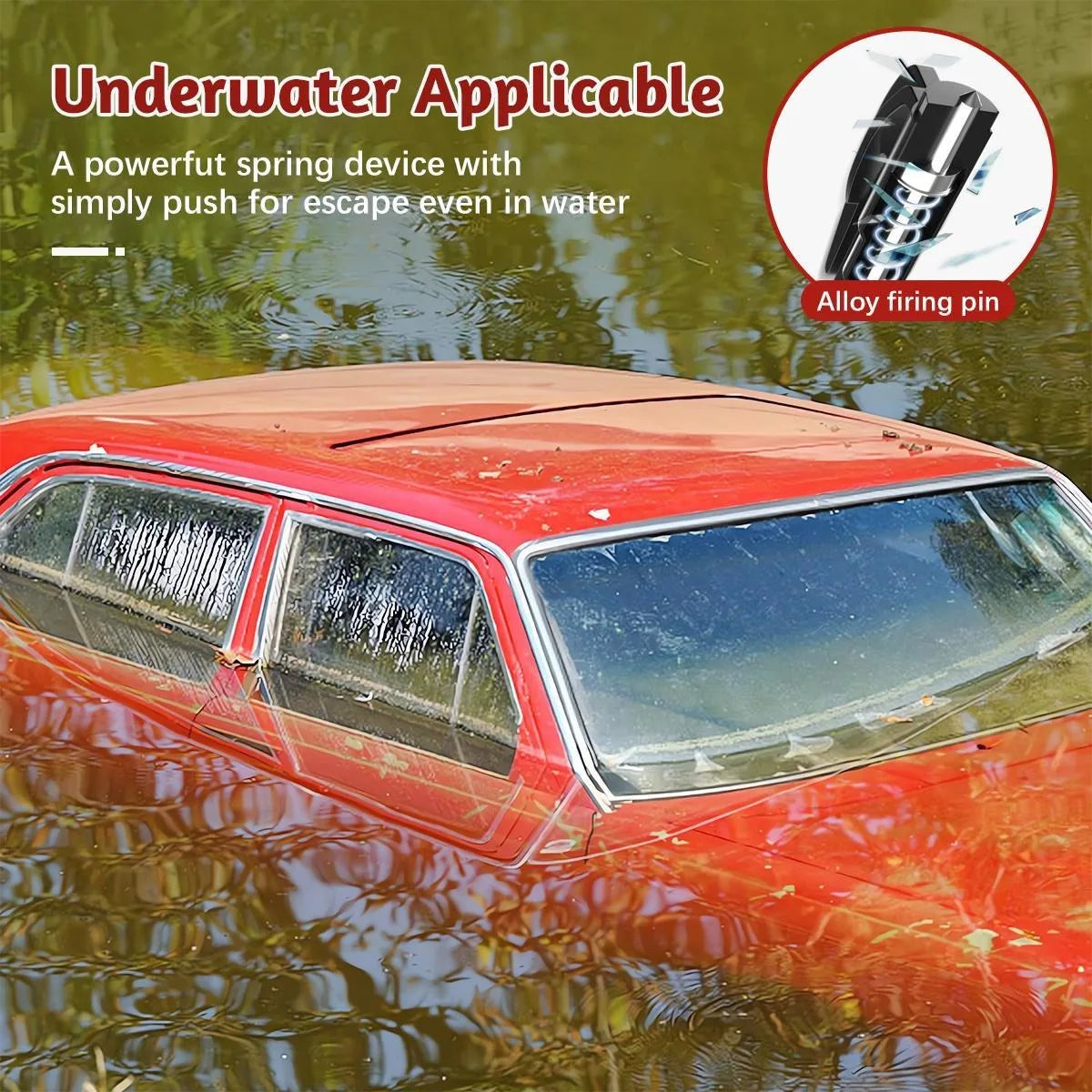 DriveGuard Safety Tool Keychain