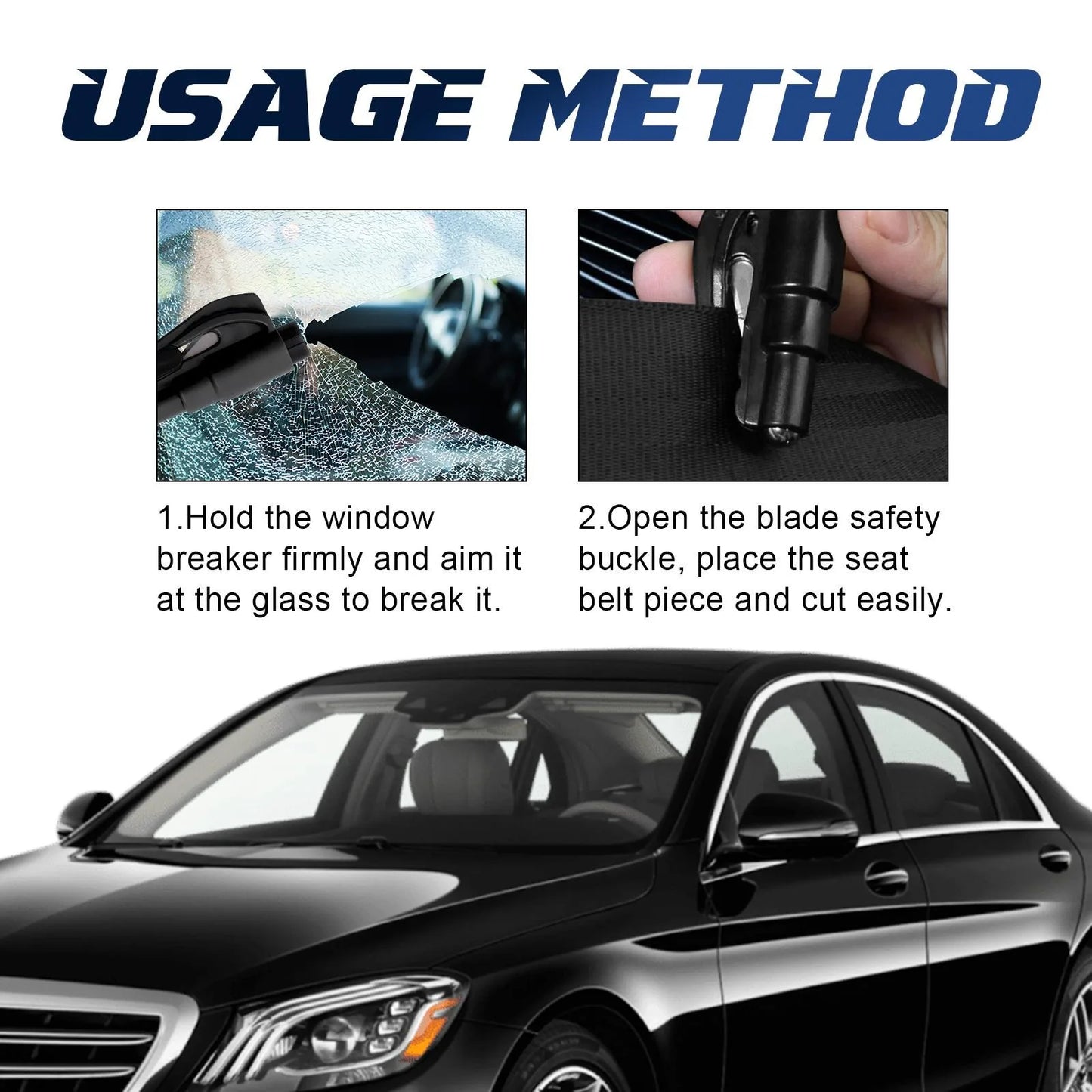DriveGuard Safety Tool Keychain