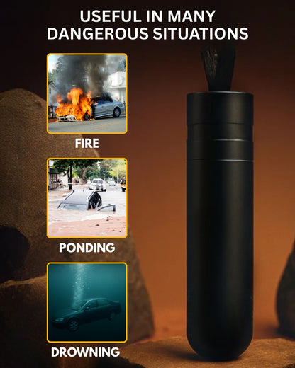 Emergency Glass Disruptor + Safety Cutter