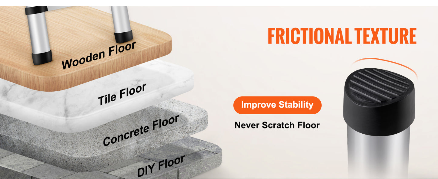 SteelLift™ Telescopic Heavy-Duty Ladder