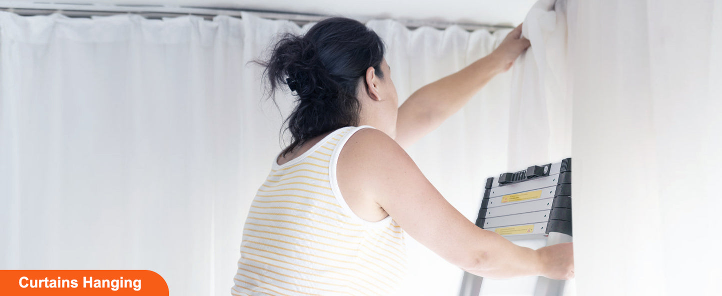 SteelLift™ Telescopic Heavy-Duty Ladder